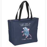 Remy DoesnT Want To Cook Anymore Zip Tote Bag
