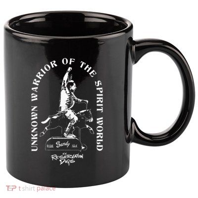 Reservation Dogs William Spirit Knifeman Riding 11oz C Handle Ceramic Mug