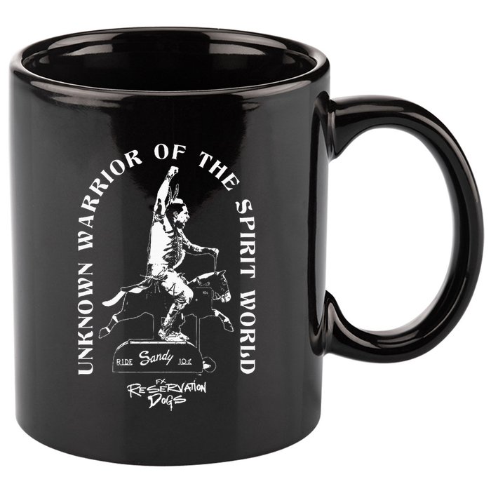 Reservation Dogs William Spirit Knifeman Riding 11oz C Handle Ceramic Mug