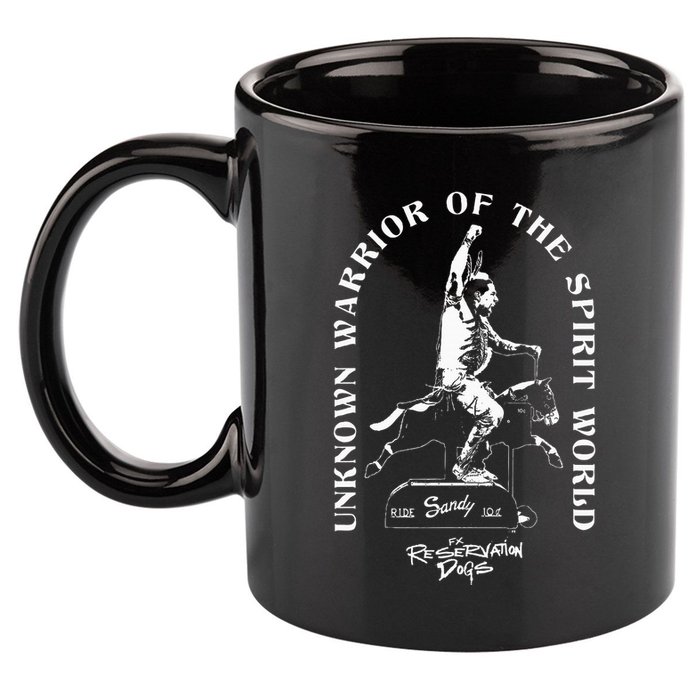 Reservation Dogs William Spirit Knifeman Riding 11oz C Handle Ceramic Mug