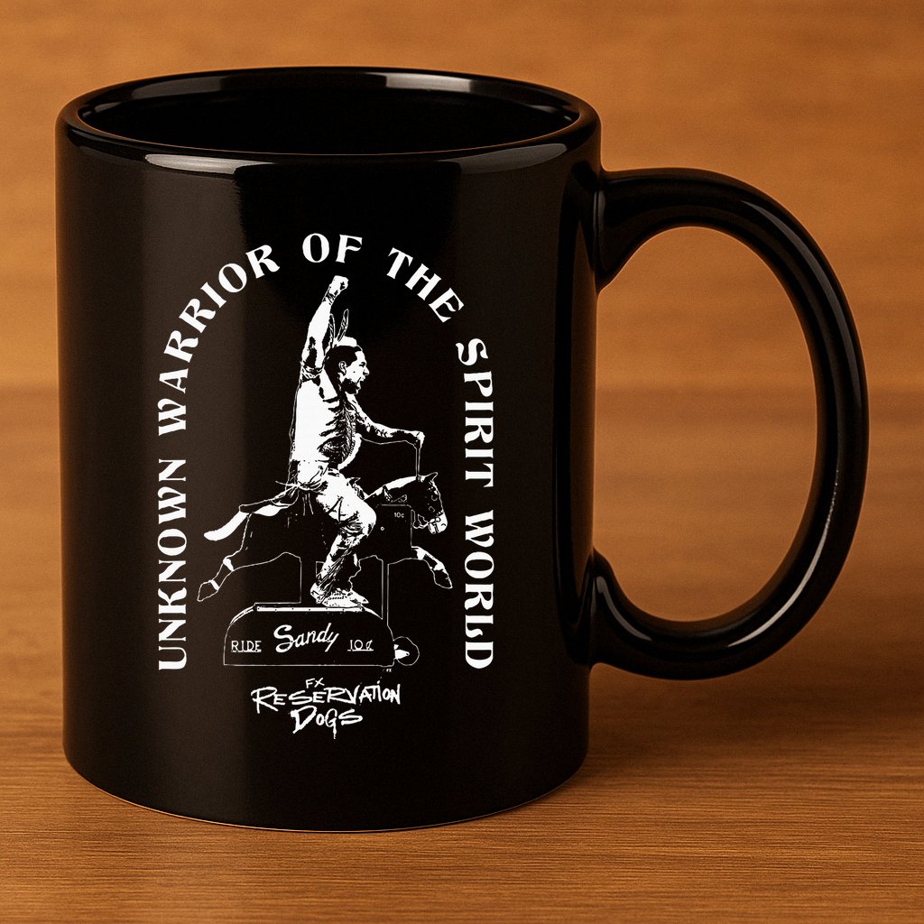 Reservation Dogs William Spirit Knifeman Riding 11oz C Handle Ceramic Mug
