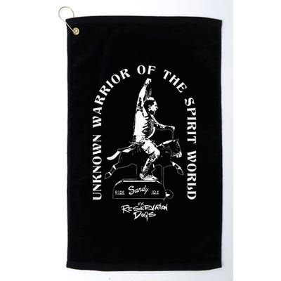 Reservation Dogs William Spirit Knifeman Riding Golf Towel