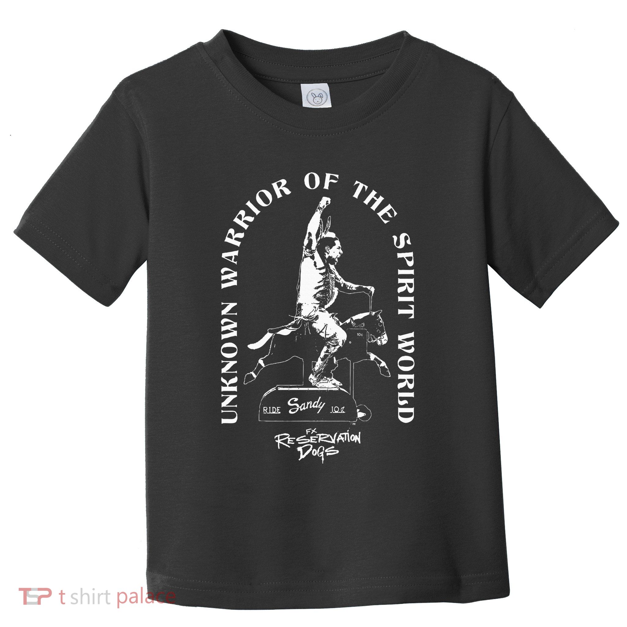 Reservation Dogs William Spirit Knifeman Riding Toddler T-Shirt
