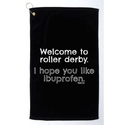 Roller Derby Welcome Golf Towel