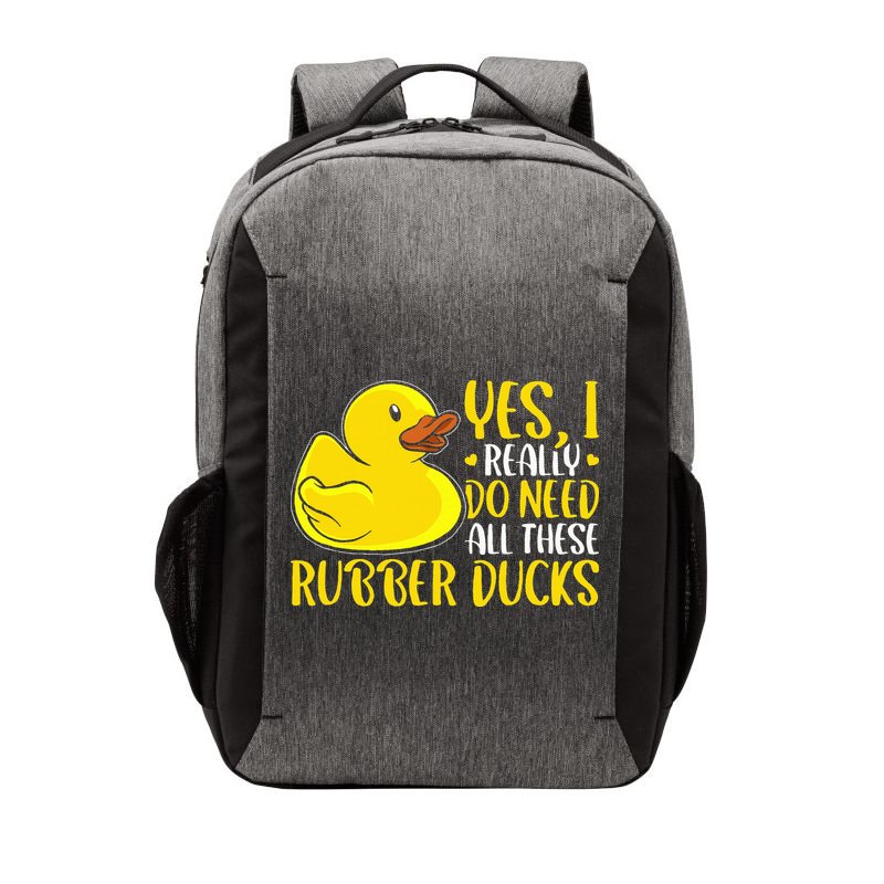 Rubber Duck Yes I Really Do Need All These Rubber Ducks Vector Backpack