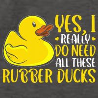 Rubber Duck Yes I Really Do Need All These Rubber Ducks Vector Backpack