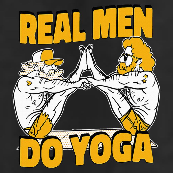 Real Do Yoga Spiritual Training Exercise Yoga 7 Panel Mesh Trucker Snapback Hat