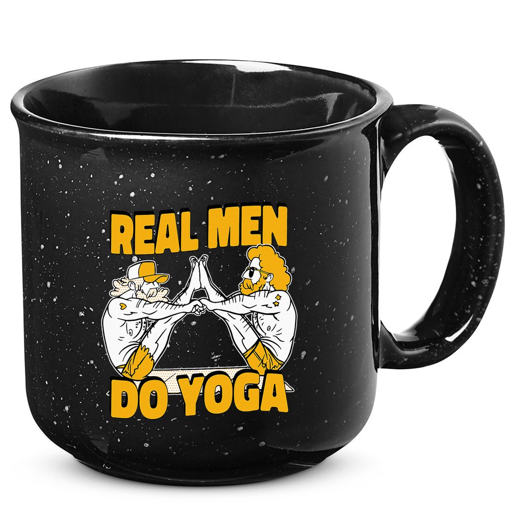 Real Do Yoga Spiritual Training Exercise Yoga 15oz Campfire Ceramic Mug