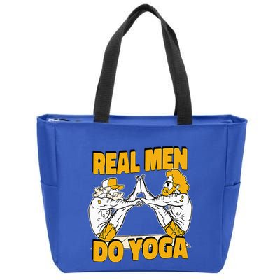 Real Do Yoga Spiritual Training Exercise Yoga Zip Tote Bag