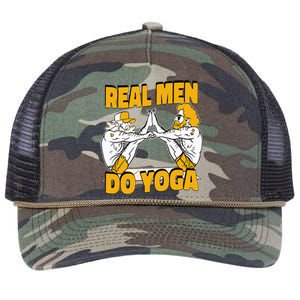 Real Do Yoga Spiritual Training Exercise Yoga Retro Rope Trucker Hat Cap