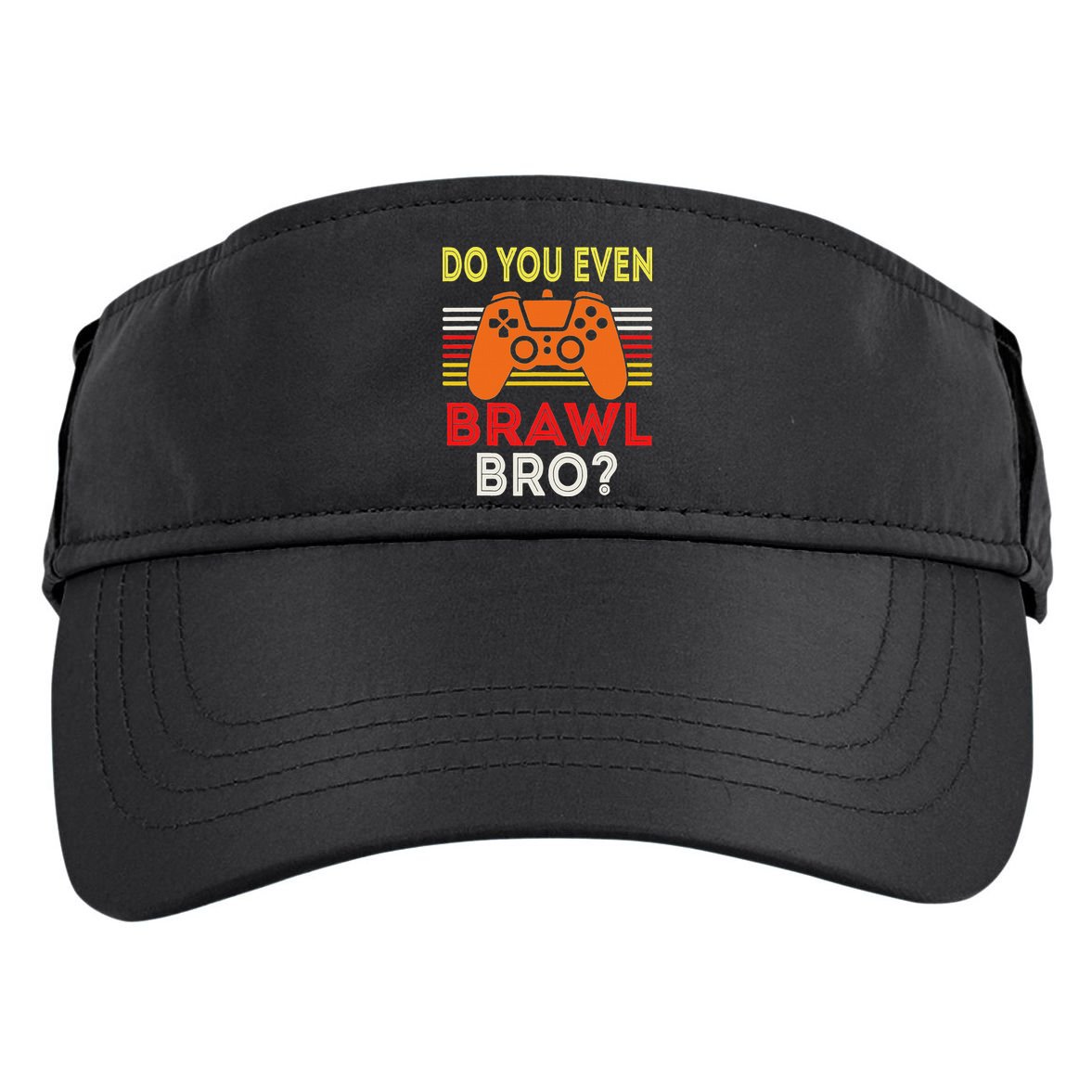 Retro Do You Even Brawl Bro Funny All Star Brawl Star Adult Drive Performance Visor