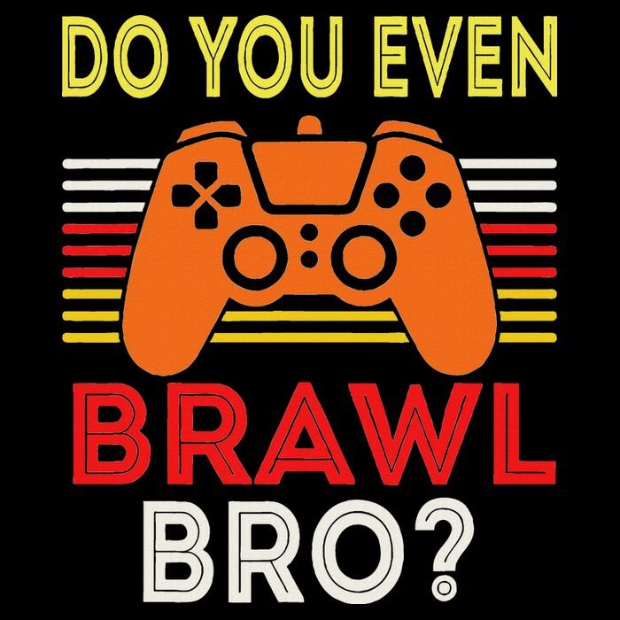 Retro Do You Even Brawl Bro Funny All Star Brawl Star Drawstring Bag
