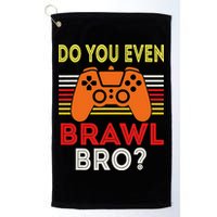 Retro Do You Even Brawl Bro Funny All Star Brawl Star Golf Towel