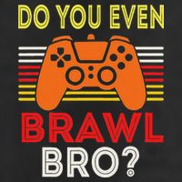 Retro Do You Even Brawl Bro Funny All Star Brawl Star Golf Towel