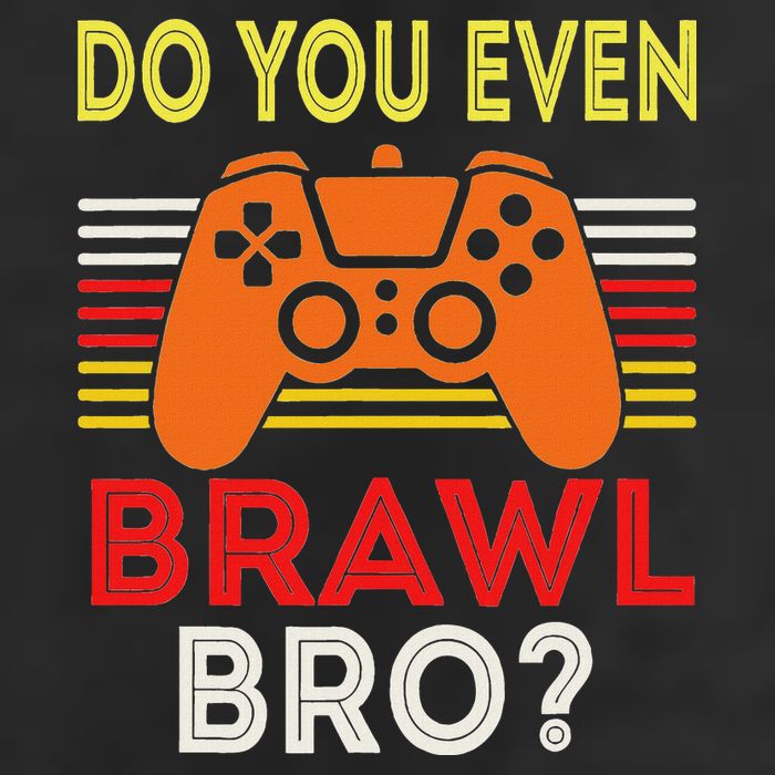 Retro Do You Even Brawl Bro Funny All Star Brawl Star Golf Towel
