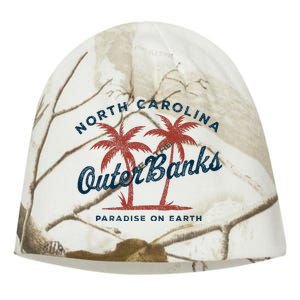 Retro Est 1587 Obx North Carolina Nc Kati - Camo Knit Beanie