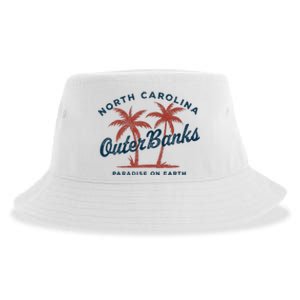 Retro Est 1587 Obx North Carolina Nc Sustainable Bucket Hat