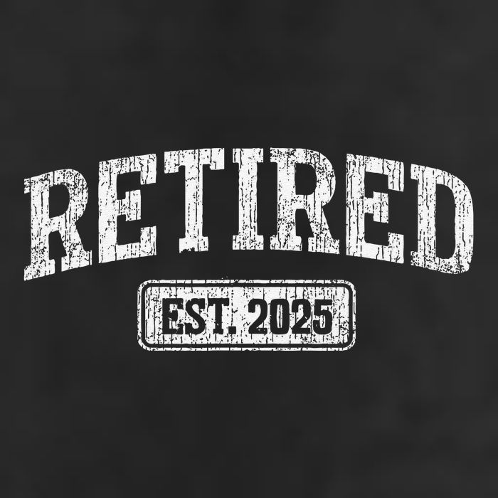 Retired Est. 2025 Funny Retirement Grandpa Grandma Golf Towel