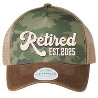 Retired Est 2025 Retiree Retirement Party Retiring Legacy Tie Dye Trucker Hat