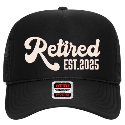 Retired Est 2025 Retiree Retirement Party Retiring Trucker Hat