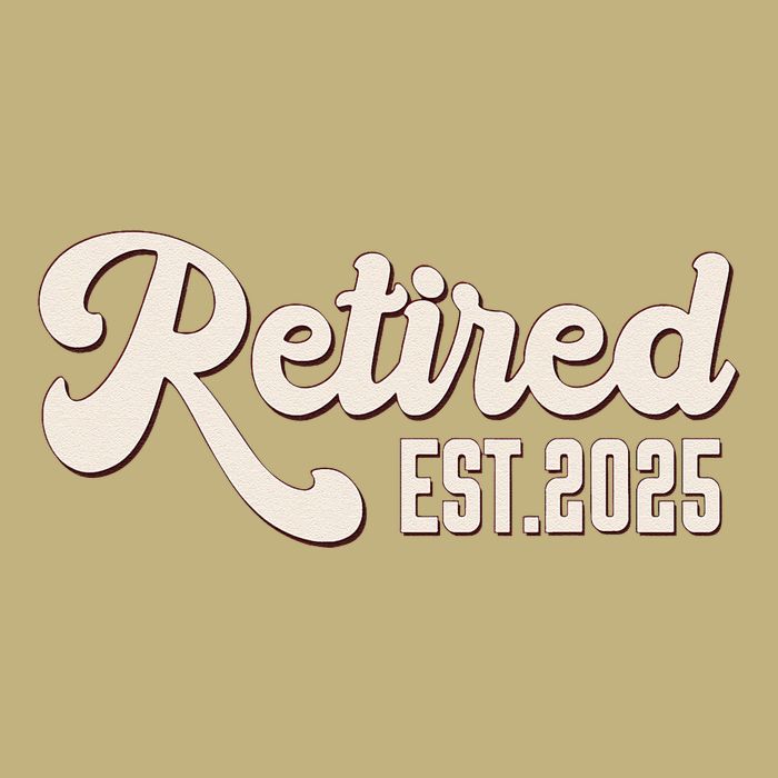 Retired Est 2025 Retiree Retirement Party Retiring Sustainable Beanie