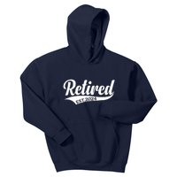 Retired Est. 2024 Retirement Kids Hoodie