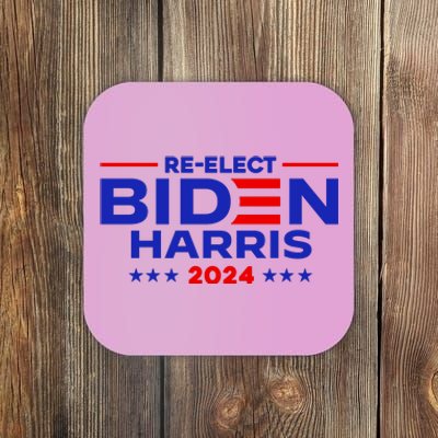 Re Elect 2024 Biden Harris Coaster