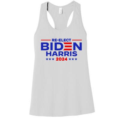 Re Elect 2024 Biden Harris Women's Racerback Tank