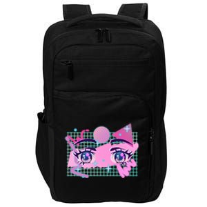 Retro Eighties 80's Pop Art Kawaii Anime Eyes Impact Tech Backpack