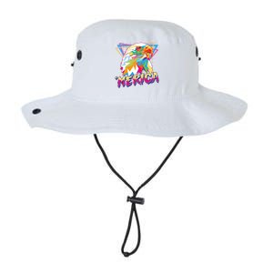 Retro Eighties 80's Merica Polygon Eagle Head Legacy Cool Fit Booney Bucket Hat