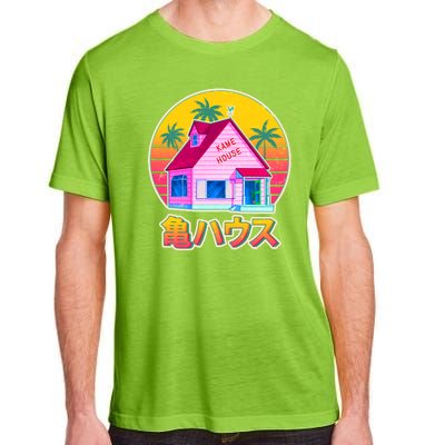 Retro Eighties 80's Anime Kame House Adult ChromaSoft Performance T-Shirt