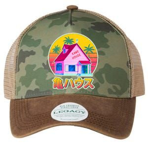 Retro Eighties 80's Anime Kame House Legacy Tie Dye Trucker Hat