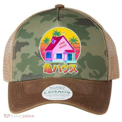 Retro Eighties 80's Anime Kame House Legacy Tie Dye Trucker Hat