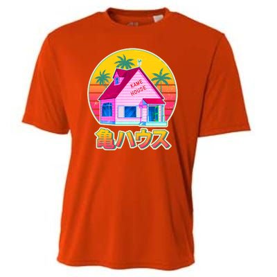 Retro Eighties 80's Anime Kame House Cooling Performance Crew T-Shirt