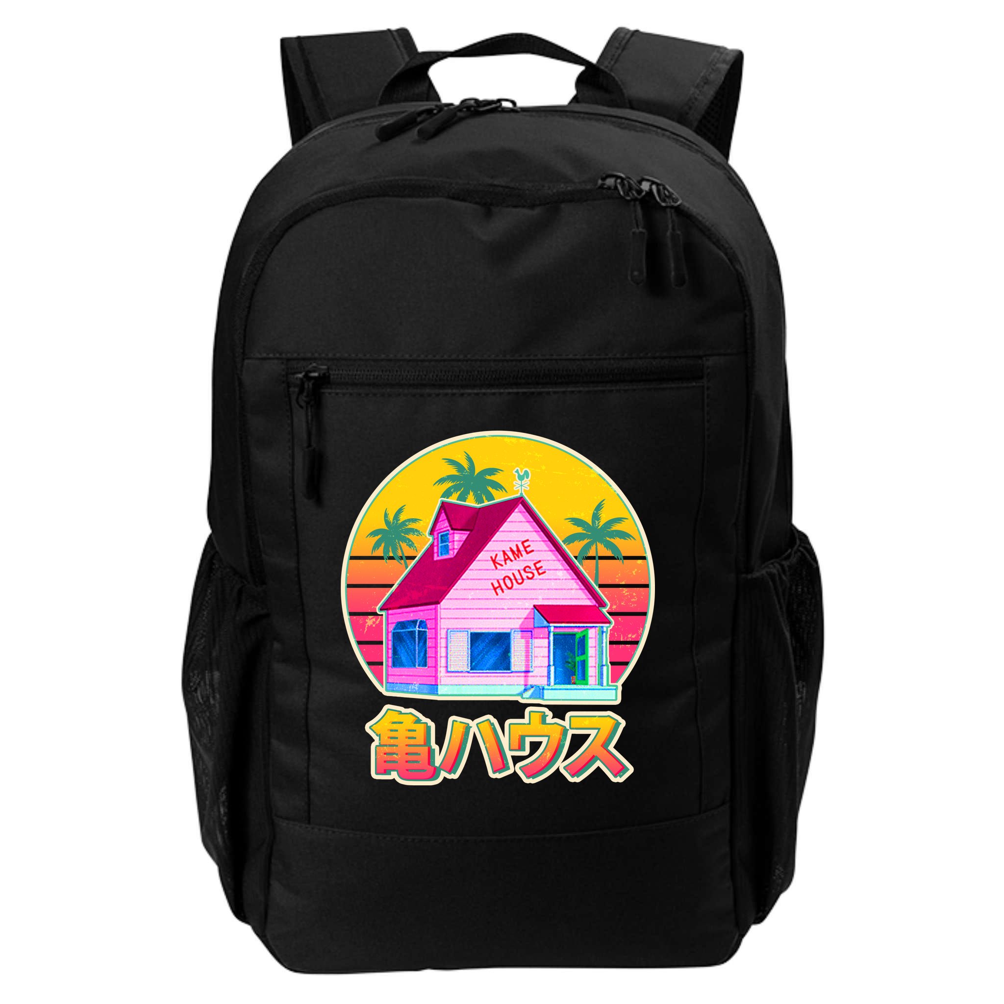 Retro Eighties 80's Anime Kame House Backpack