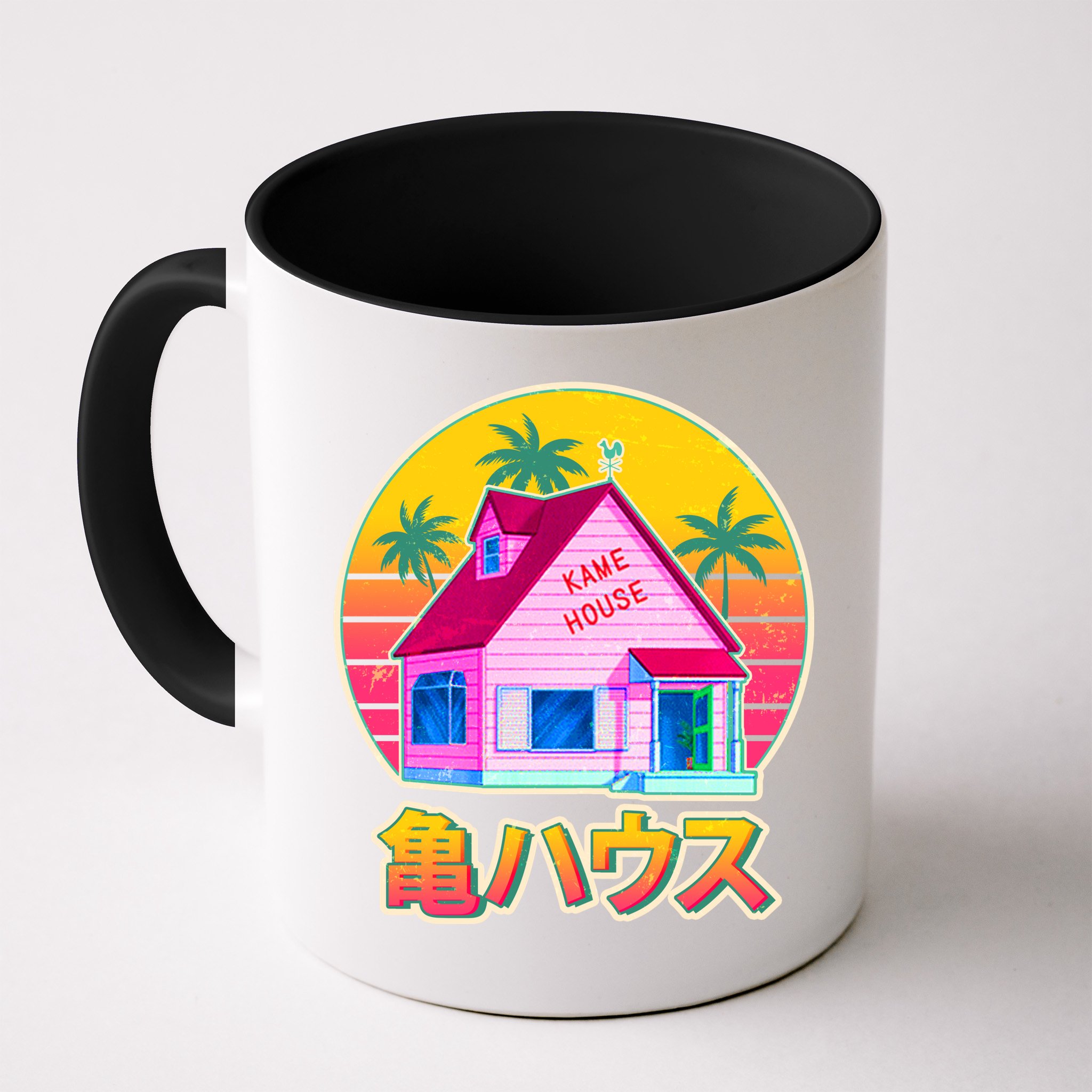 Retro Eighties 80's Anime Kame House Mug