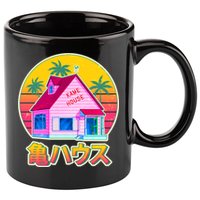 Retro Eighties 80's Anime Kame House 11oz C Handle Ceramic Mug