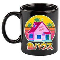 Retro Eighties 80's Anime Kame House 11oz C Handle Ceramic Mug