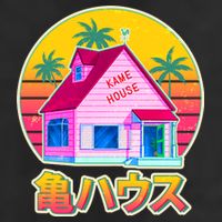 Retro Eighties 80's Anime Kame House 11oz C Handle Ceramic Mug