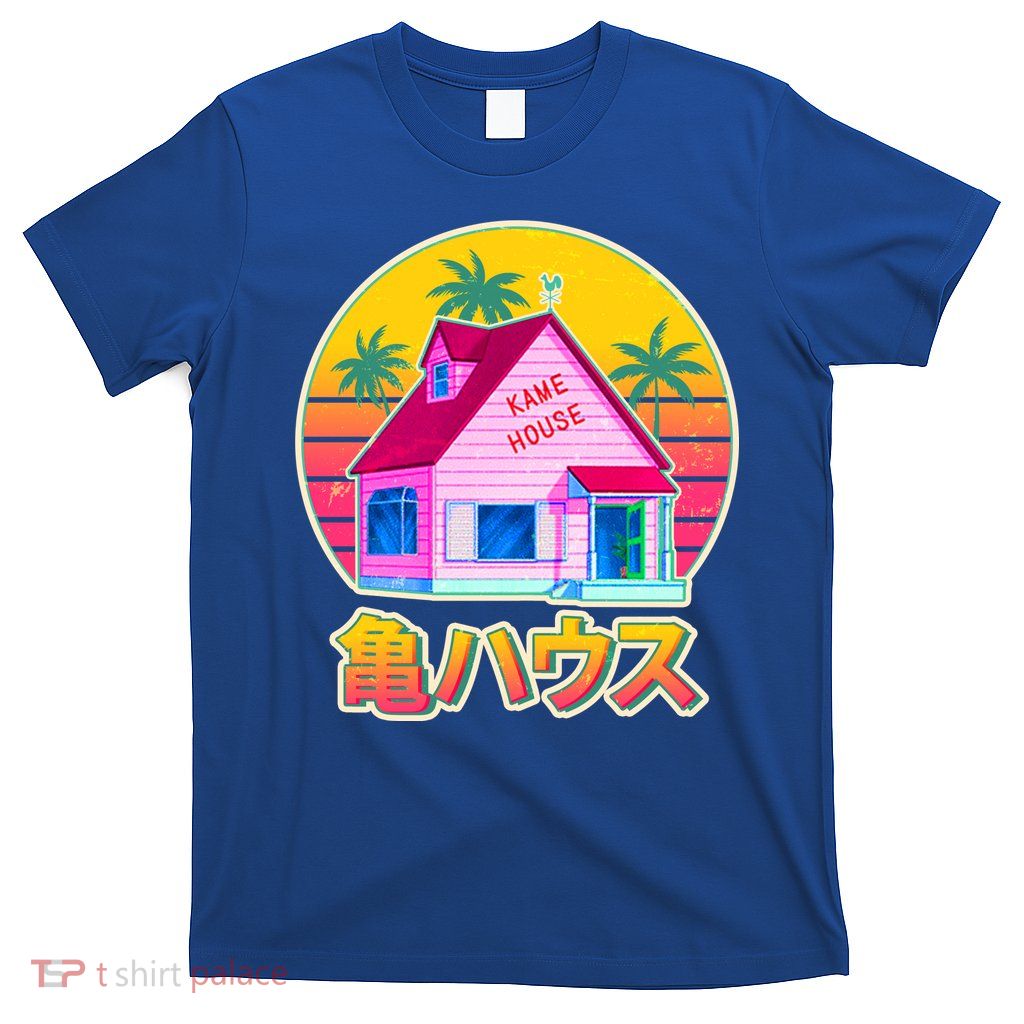 Retro Eighties 80's Anime Kame House T-Shirt