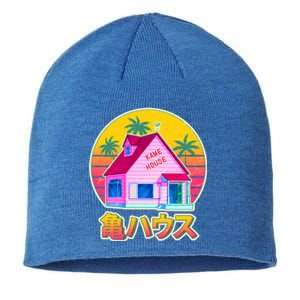 Retro Eighties 80's Anime Kame House Sustainable Beanie