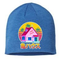 Retro Eighties 80's Anime Kame House Sustainable Beanie