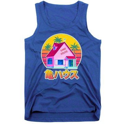 Retro Eighties 80's Anime Kame House Tank Top