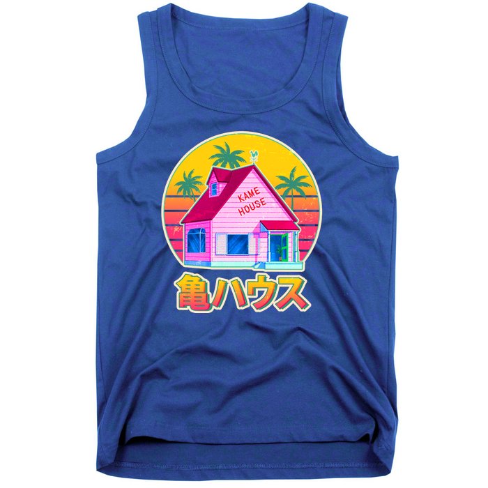 Retro Eighties 80's Anime Kame House Tank Top