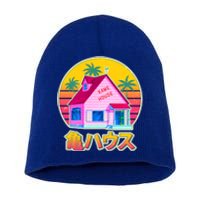 Retro Eighties 80's Anime Kame House Short Acrylic Beanie