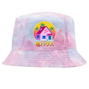 Retro Eighties 80's Anime Kame House Tie-Dyed Bucket Hat