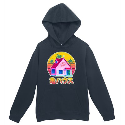 Retro Eighties 80's Anime Kame House Urban Pullover Hoodie