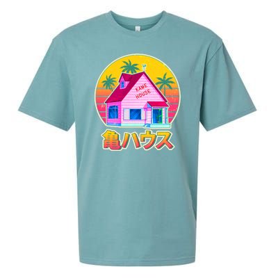 Retro Eighties 80's Anime Kame House Sueded Cloud Jersey T-Shirt