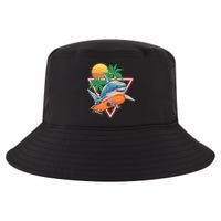 Retro Eighties 80's Skateboarding Shark Cool Comfort Performance Bucket Hat