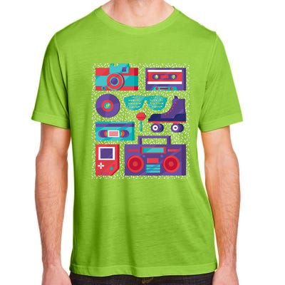 Retro Elements 90s Adult ChromaSoft Performance T-Shirt